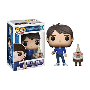 Funko Pop! Television Cacadores de Trolls / TrollHunters Jim With Amulet 472