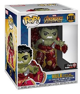 Funko Pop! Marvel Avengers Hulk Busting Out Of Hulkbuster 306 Exclusivo
