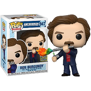 Funko Pop! Filme O Ancora / Anchorman Ron Burgundy 947 Exclusivo
