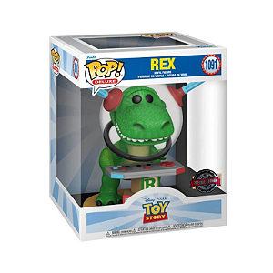 Funko Pop! Deluxe Disney Pixar Toy Story Rex 1091 Exclusivo