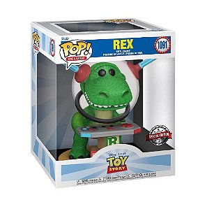 Funko Pop! Deluxe Disney Toy Story Rex 1091 Exclusivo