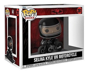 Funko Pop! Filme Batman Mulher Gato Catwoman Selina Kyle On Motorcycle 281