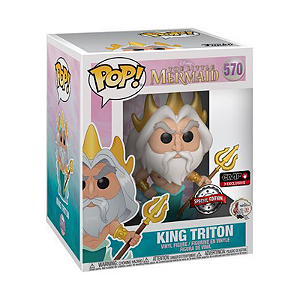 Funko Pop! Disney A Pequena Sereia King Triton 570 Exclusivo