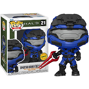 Funko Pop! Games Halo Spartan Mark V [B] With Energy Sword 21 Exclusivo Chase