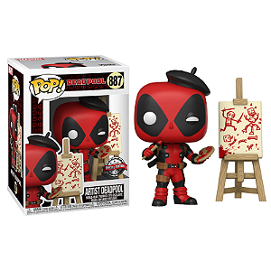 Funko Pop! Marvel Deadpool Artist Deadpool 887 Exclusivo