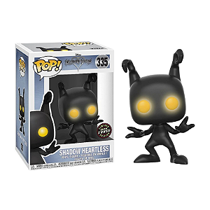 Funko Pop! Games Kingdom Hearts Shadow Heartless 335 Exclusivo Glow Chase