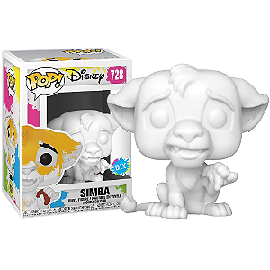 Funko Pop! Disney O Rei Leao Simba 728 Exclusivo D.I.Y
