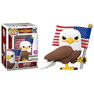 Funko Pop!  Dc Comics Pacificador Peacemaker Eagly 1236 Exclusivo Flocked