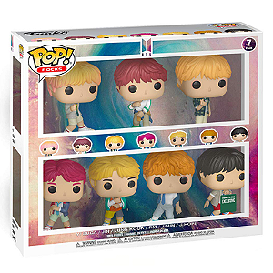 Funko Pop! Rocks BTS 7 Pack Exclusivo