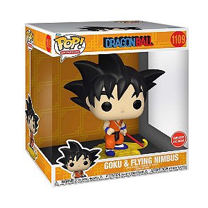 Funko Pop! Animation Dragon Ball Z Goku & Flying Nimbus 1109 Exclusivo 10 Polegadas