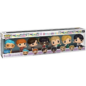 Funko Pop! Rocks BTS Dynamite 7 Pack Exclusivo