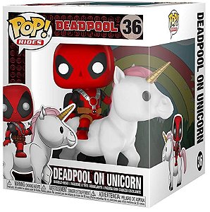 Funko Pop! Deadpool On Unicorn 36 Exclusivo