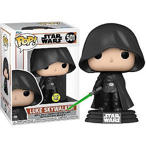 Funko Pop! Television Star Wars Luke Skywalker 501 Exclusivo Glow