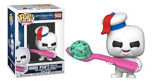 Funko Pop! Filme Os Caça-Fantasmas Ghostbusters Mini Puft With Ice Cream Scoop 940 Exclusivo