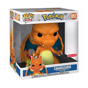 Funko Pop! Games Pokemon Charizard 851 Exclusivo 10 Polegadas