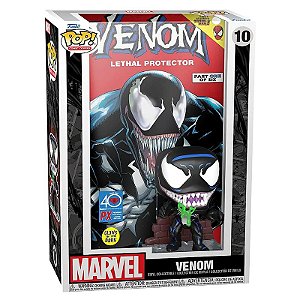 Funko Pop! Comic Covers Marvel Venom 10 Exclusivo Glow