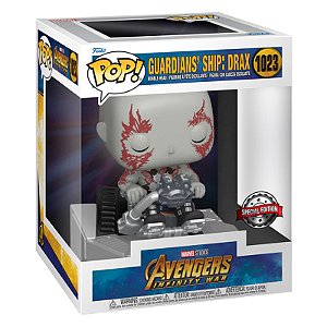 Funko Pop! Marvel Vingadores Avengers Guardians Ship Drax 1023 Exclusivo