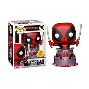 Funko Pop! Marvel Deadpool In Cake 776 Exclusivo Metallic