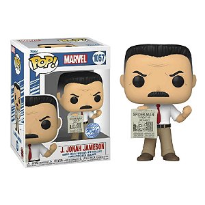 Funko Pop! Marvel Homem Aranha Spider Man J. Jonah Jameson 1057 Exclusivo