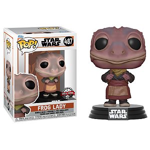 Funko Pop! Television Star Wars Frog Lady 487 Exclusivo