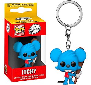 Chaveiro Funko Pop Keychain The Simpsons Itchy
