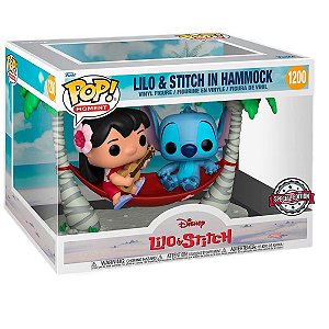 Funko Pop! Moment Disney Lilo & Stitch In Hammock 1200 Exclusivo