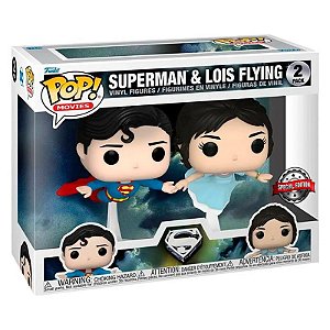 Funko Pop! Dc Comics Superman & Lois Flying 2 Pack Exclusivo