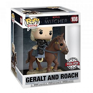 Funko Pop! Rides Television The Witcher Geralt And Roach 108 Exclusivo