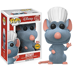 Funko Pop! Disney Ratatouille Remy 270 Exclusivo Chase Flocked