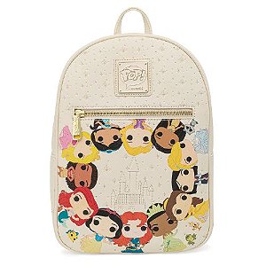 Funko Loungefly Mini BackPack Bolsa Disney Princess Circle Princesas Disney