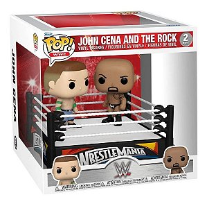 Funko Pop! WWE John Cena And The Rock 2 Pack