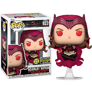 Funko Pop! Marvel Wandavision Scarlet Witch 823 Exclusivo Glow