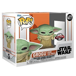 Funko Pop! Television Star Wars Grogu Using The Force 477