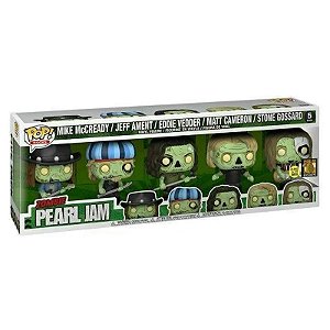 Funko Pop! Rocks Pearl Jam Zombie 5 Pack Exclusivo Glow