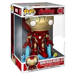 Funko Pop! Marvel Avengers Homem de Ferro Iron Man 962 Exclusivo Glow