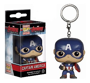 Funko Pop! Keychain Chaveiro Marvel Captain America