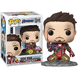 Funko Pop! Marvel Homem de Ferro / Iron Man 580 Exclusivo Glow