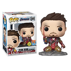 Funko Pop! Marvel Homem de Ferro / Iron Man 580 Exclusivo Glow