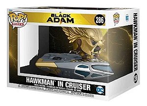 Funko Pop! Rides Filme Adão Negro Black Adam Hawkman In Cruiser 286