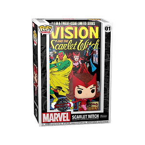 Funko Pop! Comic Covers Marvel WandaVision Scarlet Witch 01 Exclusivo