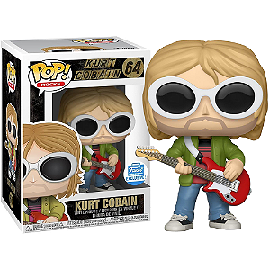 Funko Pop! Rocks Kurt Cobain 64 Exclusivo