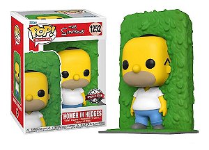Funko Pop! Television Simpsons Homer In Hedges 1252 Exclusivo