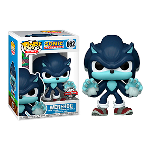 Funko Pop! Games Sonic The Hedgehog Werehog 862 Exclusivo