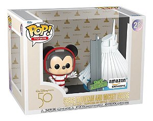 Funko Pop! Disney Space Mountain And Mickey Mouse 28 Exclusivo
