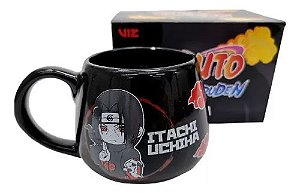 Caneca Naruto Akatsuki Itachi Chibi Porcelana Original