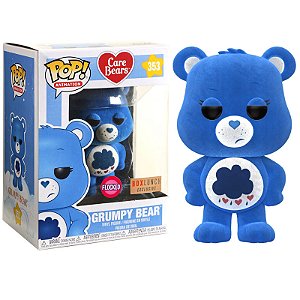 Funko Pop! Ursinhos Carinhosos Care Bears Grumpy Bear 353 Exclusivo Flocked