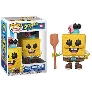 Funko Pop! Filme Bob Esponja Spongebob SquarePants With Gary 916