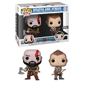 Funko Pop! Games God Of War Kratos And Atreus 2 Pack Exclusivo