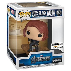 Funko Pop! Marvel Avengers Viuva Negra Black Widow 759 Exclusivo