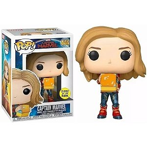 Funko Pop! Marvel Capita Marvel / Captain Marvel  444 Exclusivo Glow